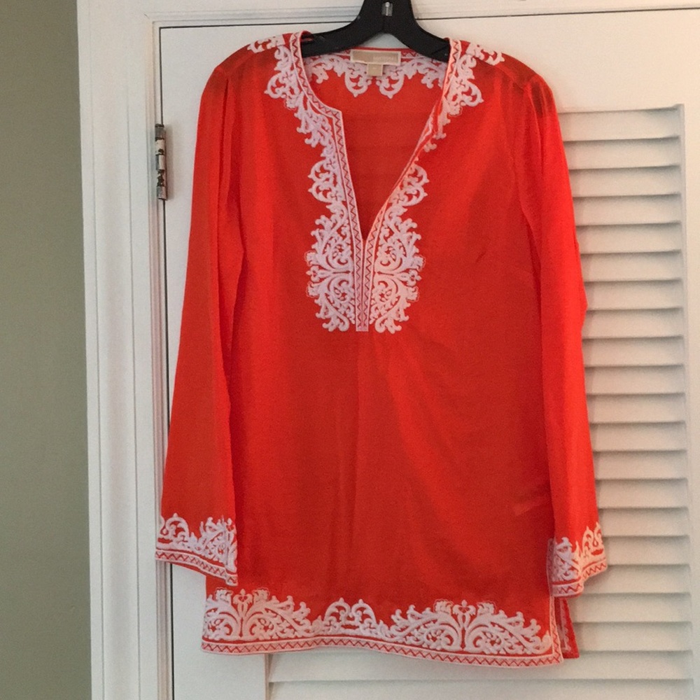 Orange Michael Kors Tunic
